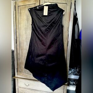 Metamorphoza ASYMMETRICAL DRESS IN BLACK L New with tags